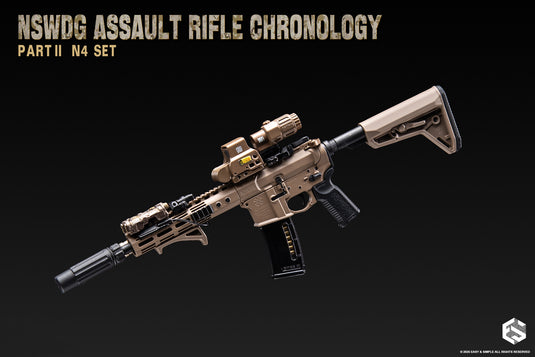 PREORDER DEPOSIT NSWDG Assault Rifle Chronology Part II N4 Set - MINT IN BOX