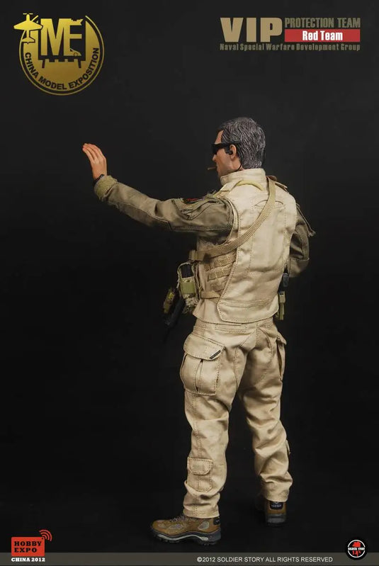 SIGNED - VIP Protection Team "Red" NAVSPECWARGRU EX - MINT IN BOX