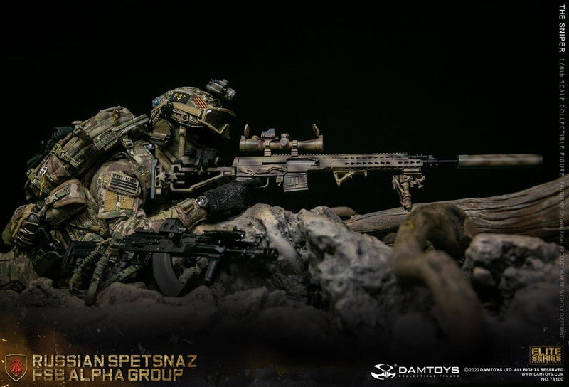 Load image into Gallery viewer, Russian Spetsnaz FSB Alpha Group - The Sniper - MINT IN BOX
