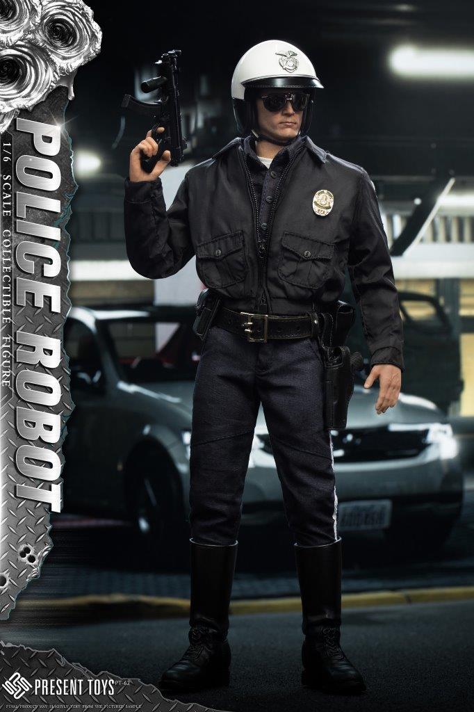 Load image into Gallery viewer, Police Robot T1000 w/Preorder Gift - MINT IN BOX
