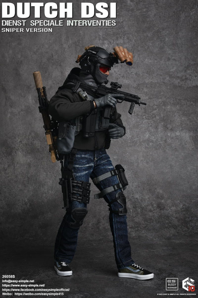 Load image into Gallery viewer, Dutch DSI Sniper Version - Grey Drop Leg MOLLE Panel w/IFAK Kit
