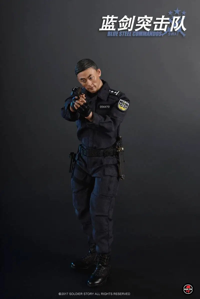 Load image into Gallery viewer, SWAT - Blue Steel Commandos - MINT IN BOX
