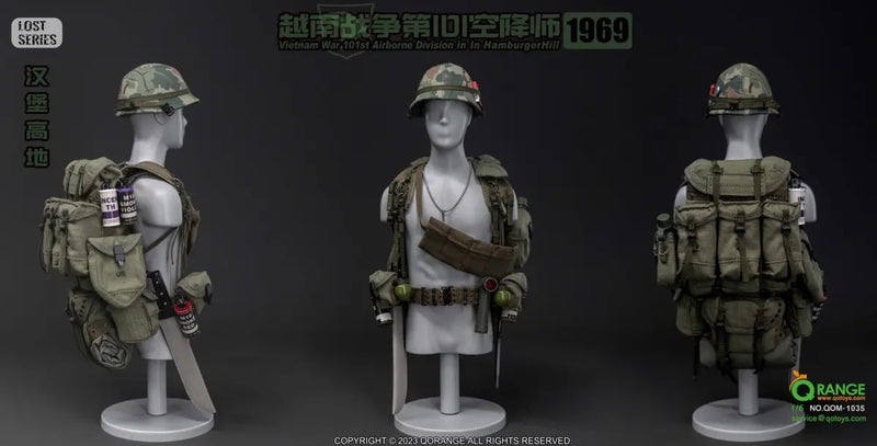 Load image into Gallery viewer, Vietnam War 101st Airborne Division In Hamburger Hill - MINT IN BOX
