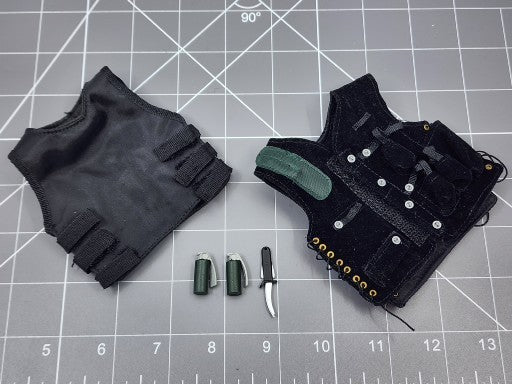 BAM 1/6 Black British SAS Vest (Dragon)
