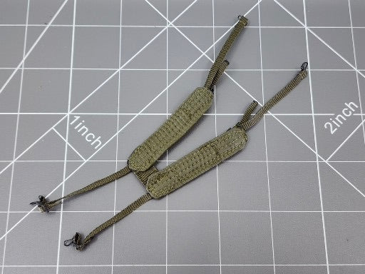 BAM 1/6 Vietnam OD Green H Type Harness (Toy Soldier)