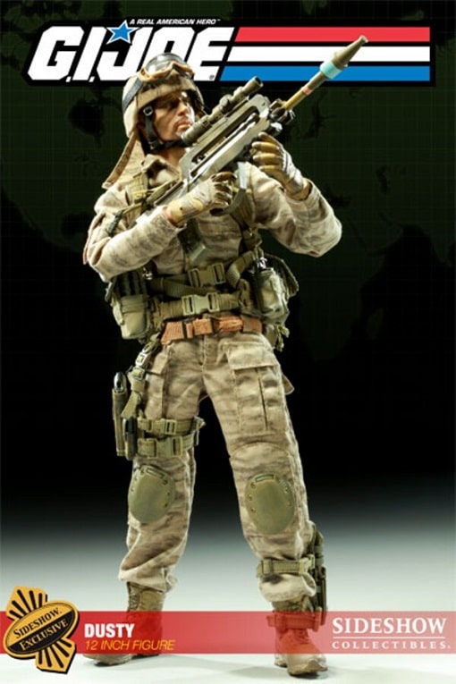 GI JOE - Desert Trooper Dusty - Exclusive Edition - MINT IN BOX