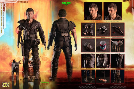 Mad Max - Weathered Boots w/Leg Brace (Peg Type READ DESC)