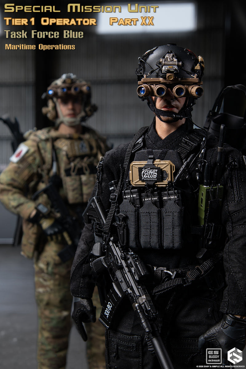 Load image into Gallery viewer, PREORDER DEPOSIT - SMU Tier1 Operator Part XX Task Force Blue Maritime Operation Ver B - MINT IN BOX
