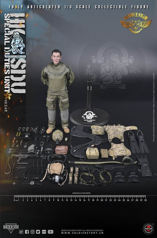 Load image into Gallery viewer, HKSDU Diver Assault Group Deluxe Version - MINT IN BOX
