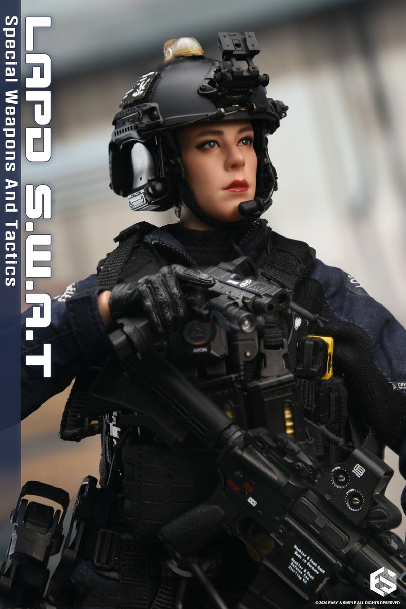 Load image into Gallery viewer, PREORDER DEPOSIT - LAPD S.W.A.T Special Weapons and Tactics Ver B - MINT IN BOX
