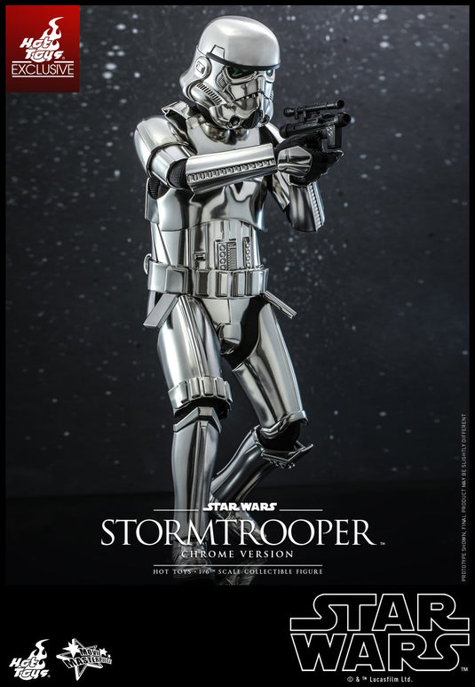 Star Wars - Stormtrooper Chrome Version - MINT IN BOX
