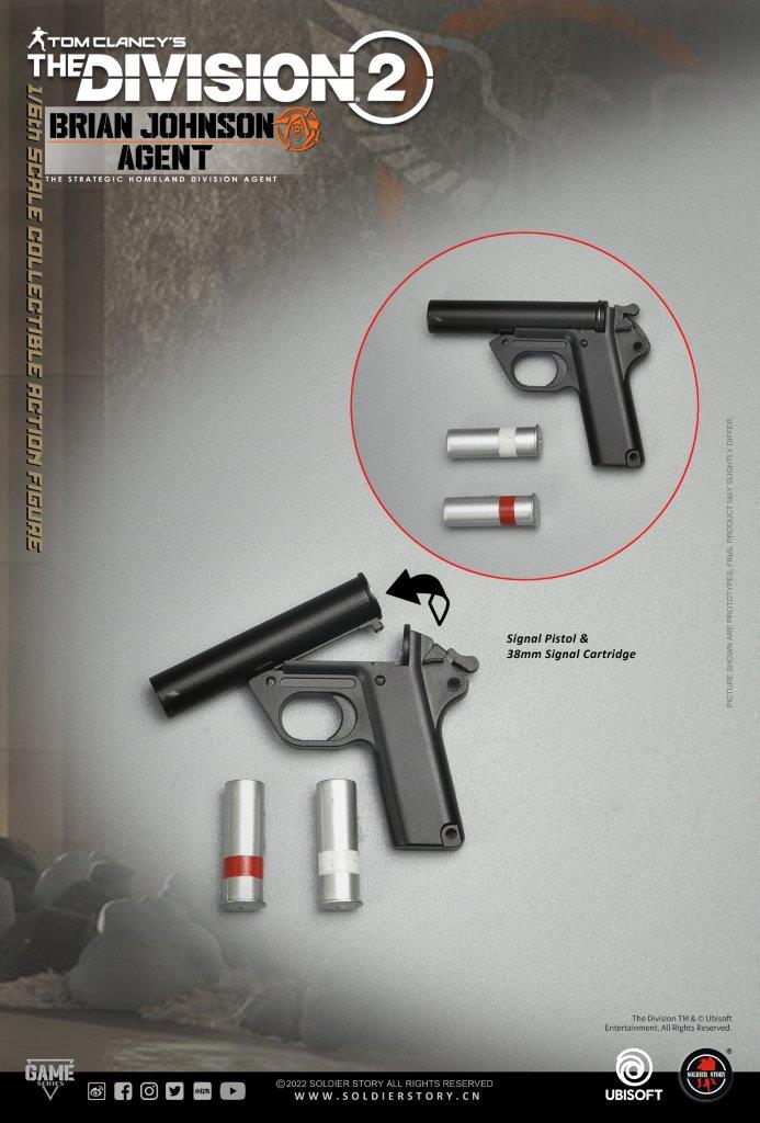 Load image into Gallery viewer, The Division 2 - Brian Johnson DLX, Caleb Dunne, &amp; Heather Ward COMBO - MINT IN BOX
