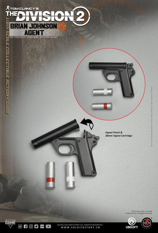 The Division 2 - Brian Johnson DLX, Caleb Dunne, & Heather Ward COMBO - MINT IN BOX