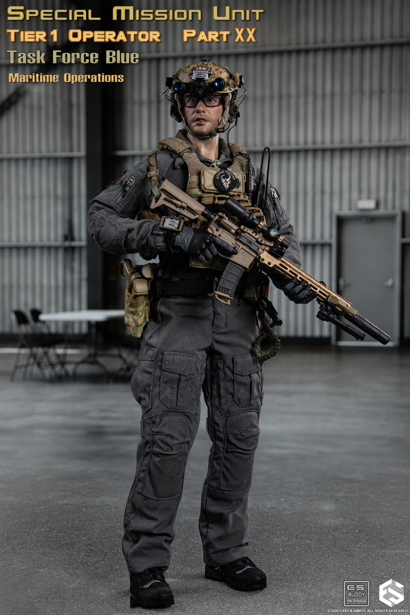 Load image into Gallery viewer, PREORDER DEPOSIT - SMU Tier1 Operator Part XX Task Force Blue Maritime Operation Ver C Limited - MINT IN BOX
