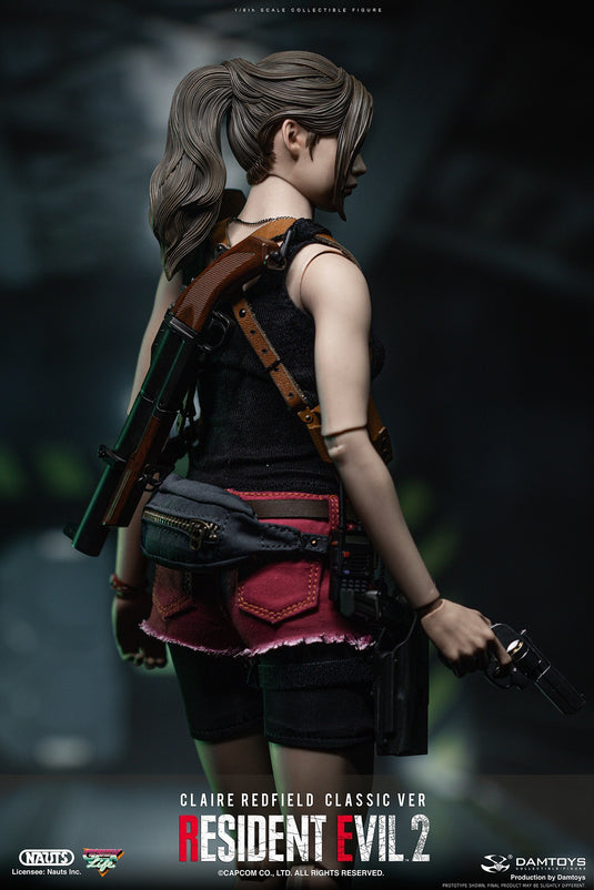 NAUTS X DAMTOYS Resident Evil 2 Claire Redfield Remake Ver 1/6 Scale Action  Figure DMS031