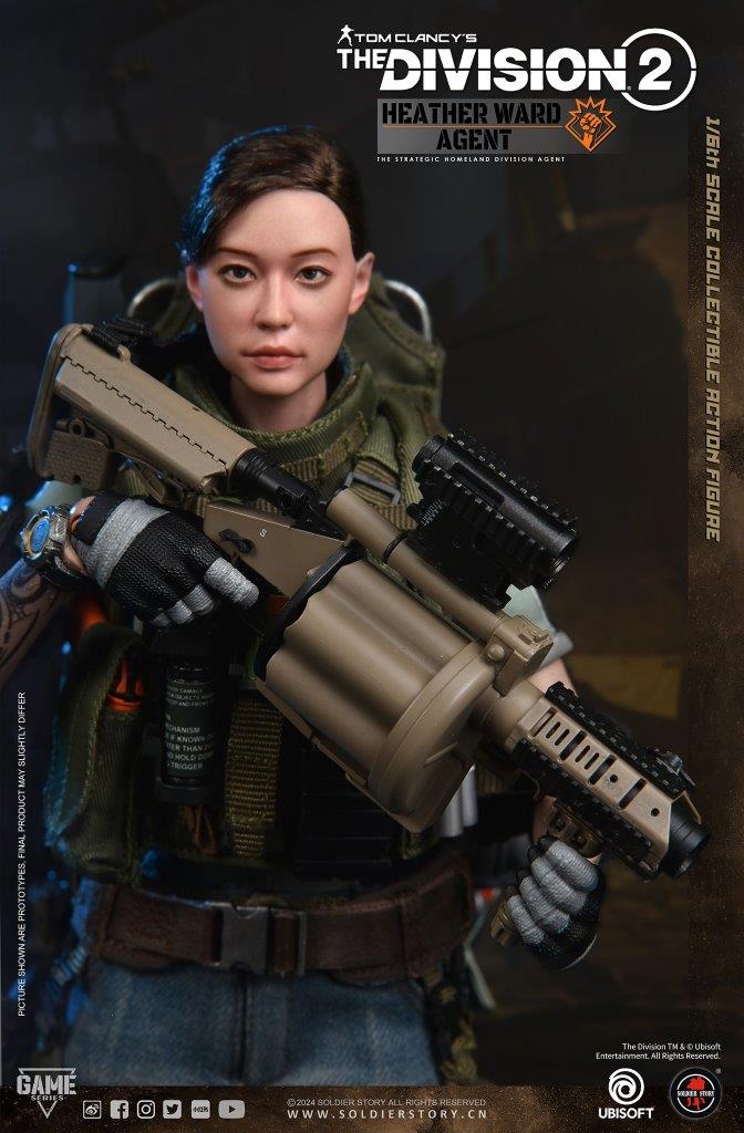 Load image into Gallery viewer, The Division 2 - Johnson, Dunne, &amp; Ward w/Robo Dog - MINT IN BOX
