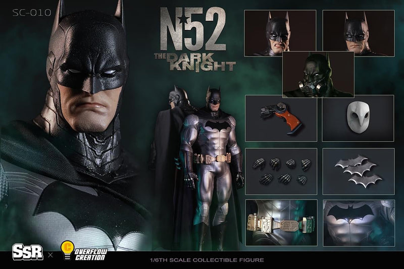 Load image into Gallery viewer, Batman N52 Dark Knight - Gold Like Utility Belt
