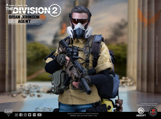 The Division 2 - Johnson, Dunne, & Ward w/Robo Dog - MINT IN BOX