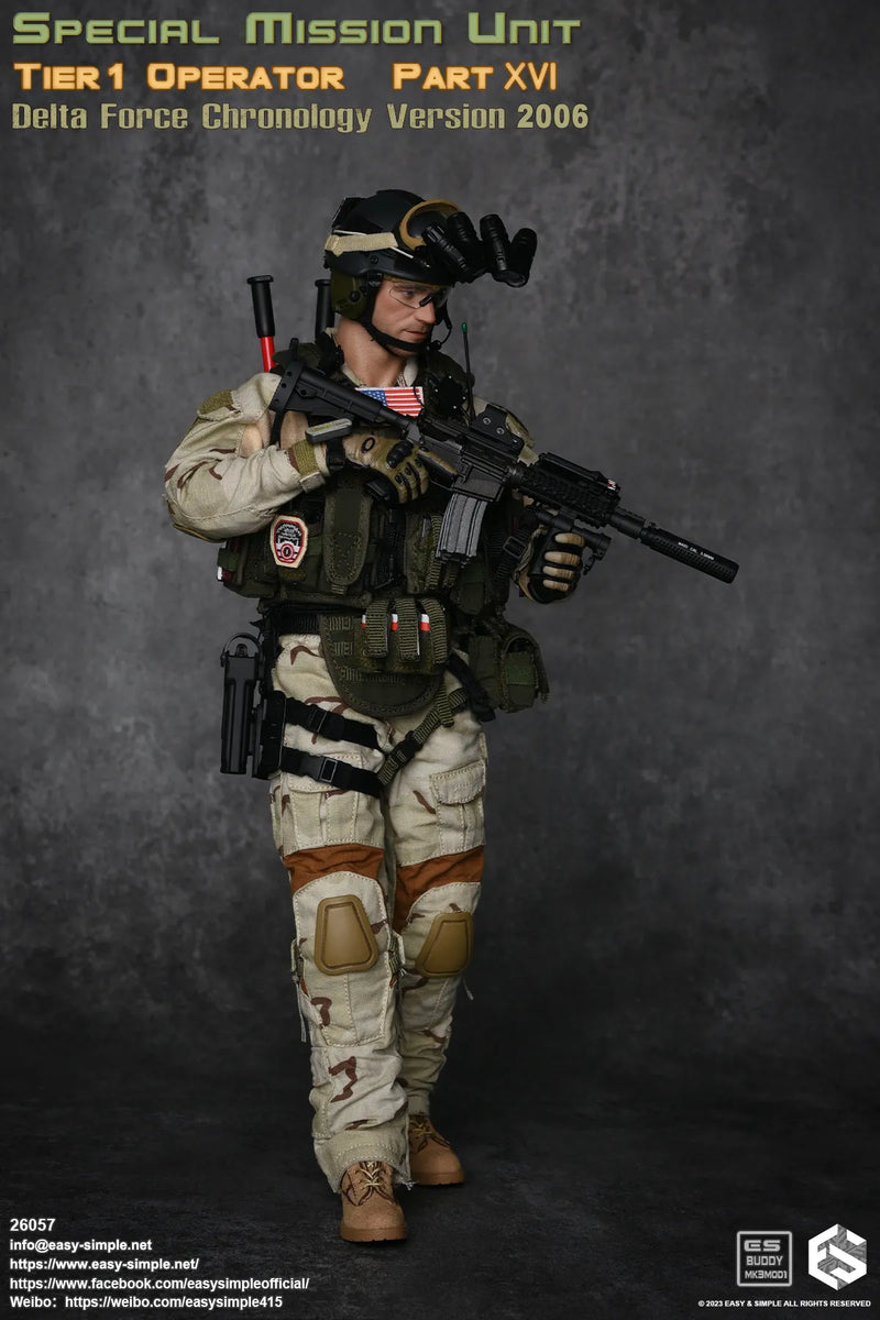 Load image into Gallery viewer, SMU Tier 1 Operator Part XVI Delta Force Chronology Version - MINT IN BOX - 26057
