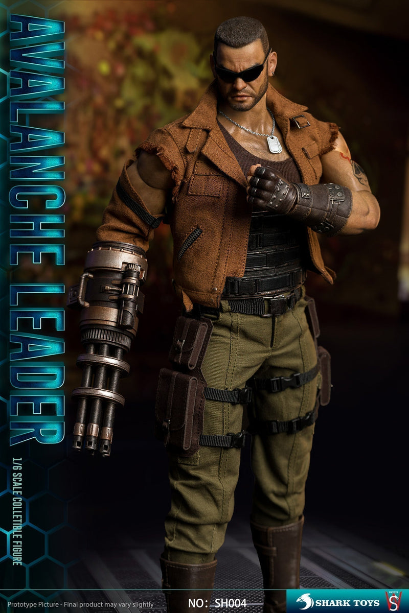 Load image into Gallery viewer, Avalanche Leader - Male Head Sculpt w/Sunglasses
