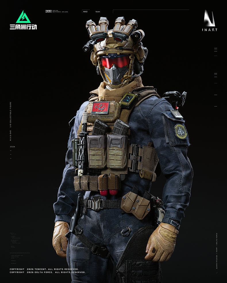Load image into Gallery viewer, PREORDER DEPOSIT - Delta Force Vyron - MINT IN BOX
