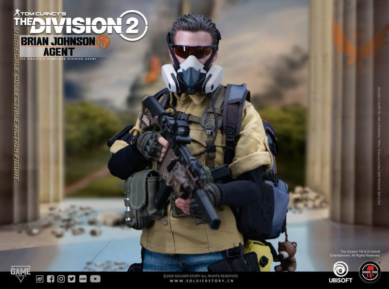 Load image into Gallery viewer, The Division 2 - Agent Brian Johnson Deluxe Ver. - MINT IN BOX
