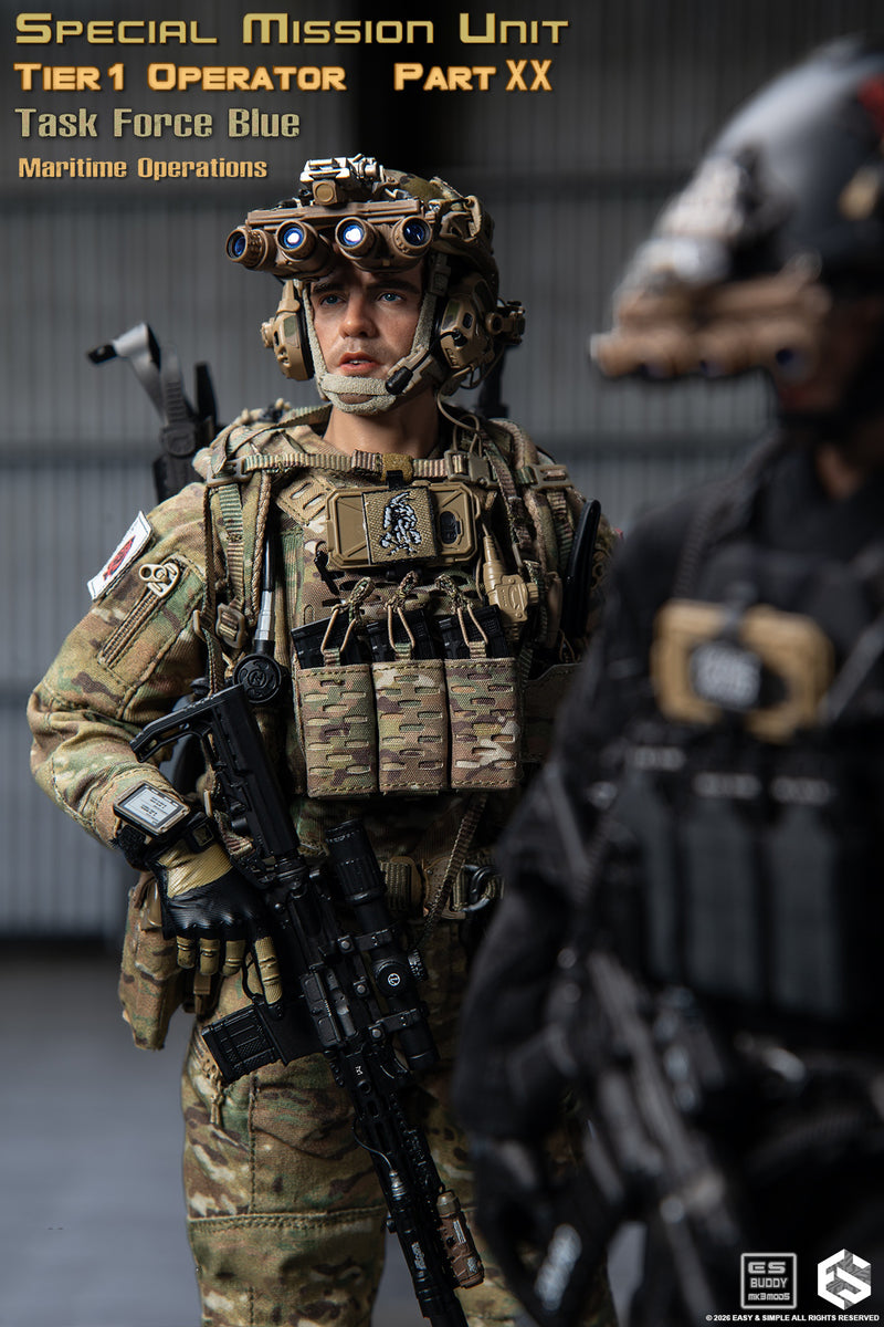 Load image into Gallery viewer, PREORDER DEPOSIT - SMU Tier1 Operator Part XX Task Force Blue Maritime Operation Ver A - MINT IN BOX
