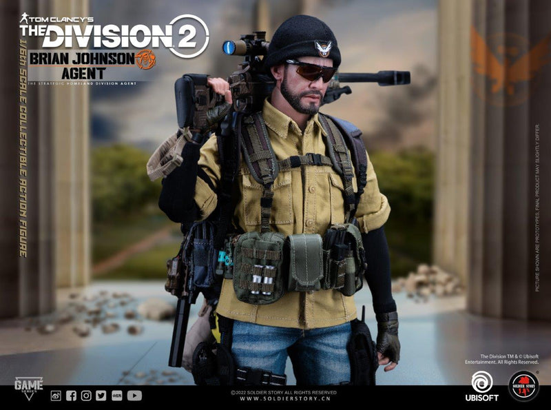 Load image into Gallery viewer, The Division 2 - Agent Brian Johnson Deluxe Ver. - MINT IN BOX
