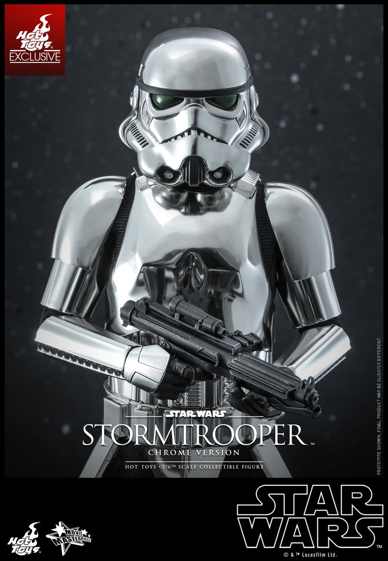 Load image into Gallery viewer, Star Wars - Stormtrooper Chrome Version - MINT IN BOX
