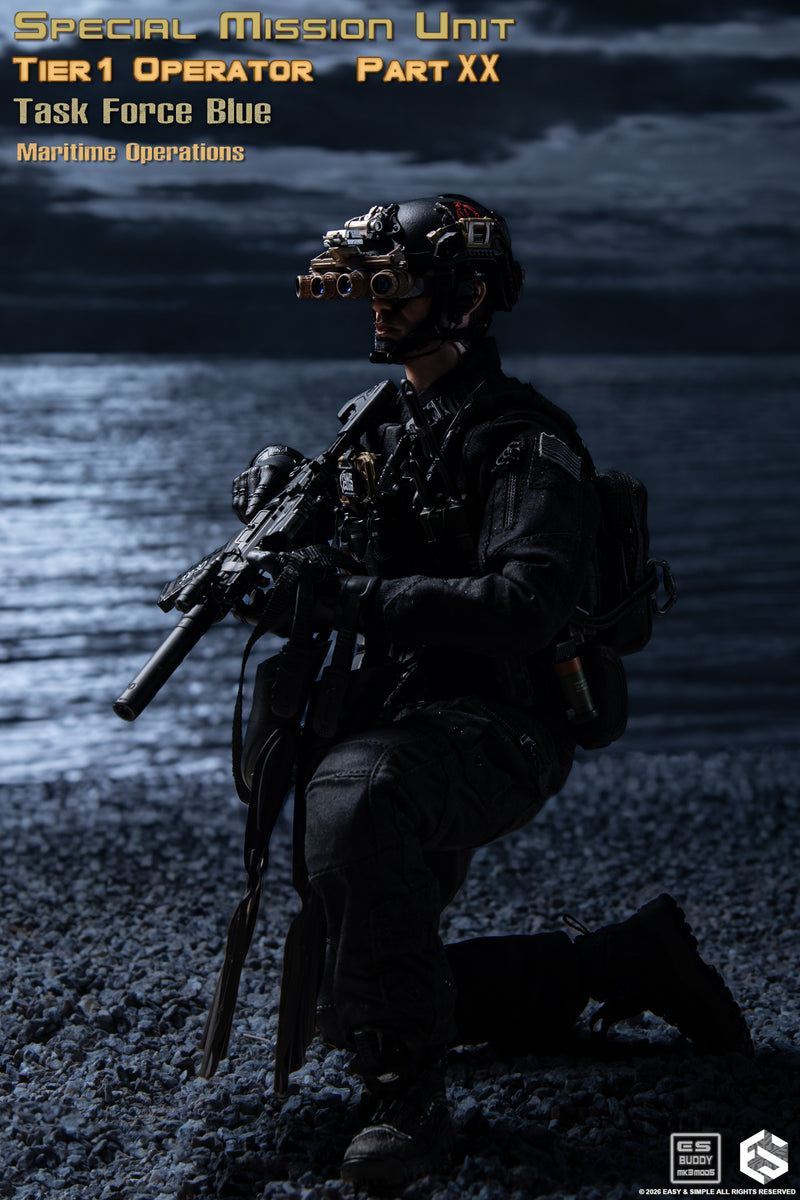 Load image into Gallery viewer, PREORDER DEPOSIT - SMU Tier1 Operator Part XX Task Force Blue Maritime Operation Ver B - MINT IN BOX
