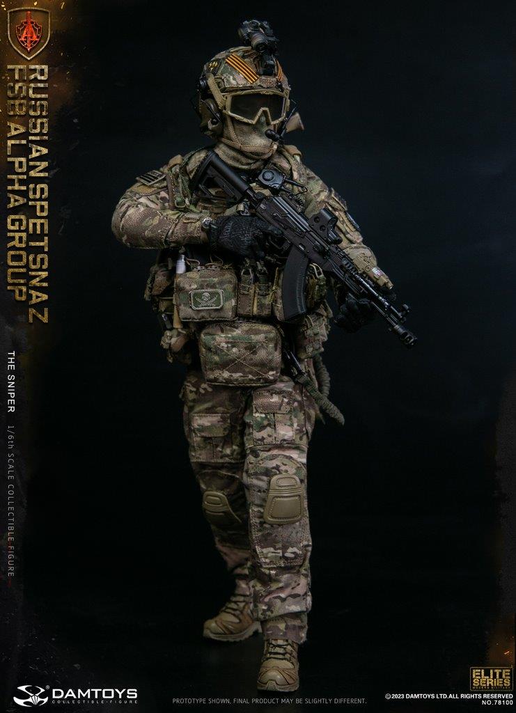 Load image into Gallery viewer, Russian Spetsnaz FSB Alpha Group - The Sniper - MINT IN BOX
