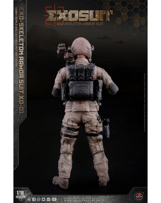 Load image into Gallery viewer, 1/18 Scale - EXO-Skeleton Armor Suit XO-01 - MINT IN BOX
