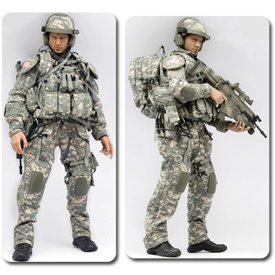 US Army Future Combat System ACU - ACU Camo Battle Belt w/Pistol