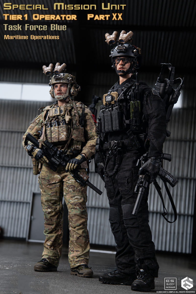 Load image into Gallery viewer, PREORDER DEPOSIT - SMU Tier1 Operator Part XX Task Force Blue Maritime Operation Ver A - MINT IN BOX
