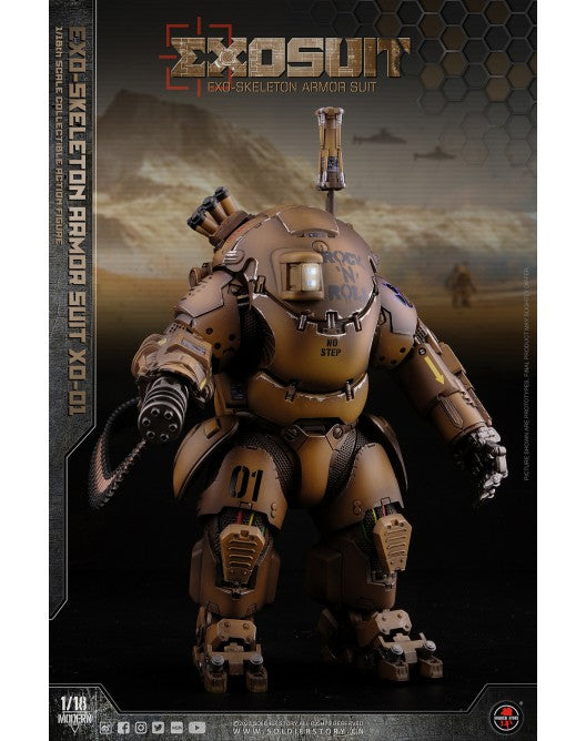 Load image into Gallery viewer, 1/18 Scale - EXO-Skeleton Armor Suit XO-01 - MINT IN BOX
