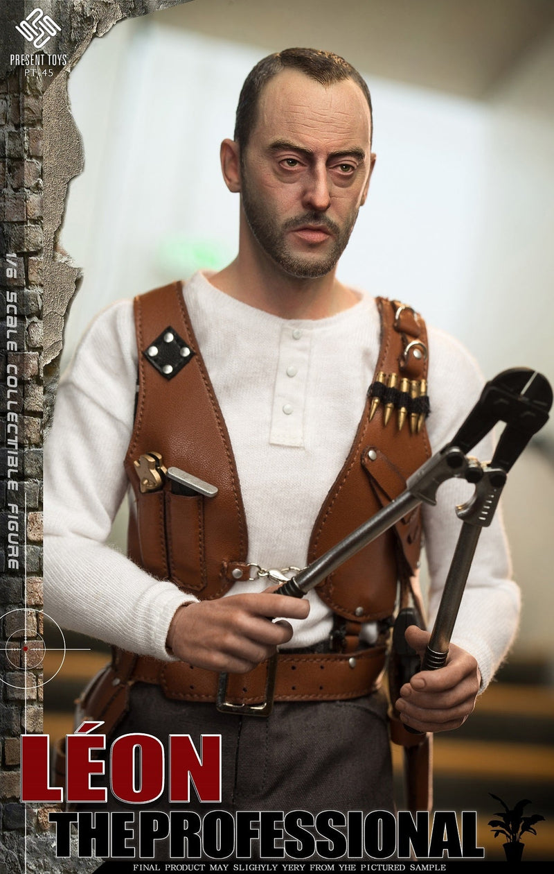 Load image into Gallery viewer, Léon The Professional - Leather Like Suitcase w/Weapon Set
