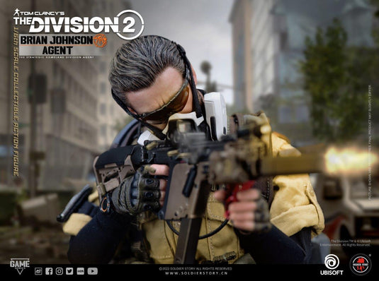 The Division 2 - Johnson, Dunne, & Ward w/Robo Dog - MINT IN BOX