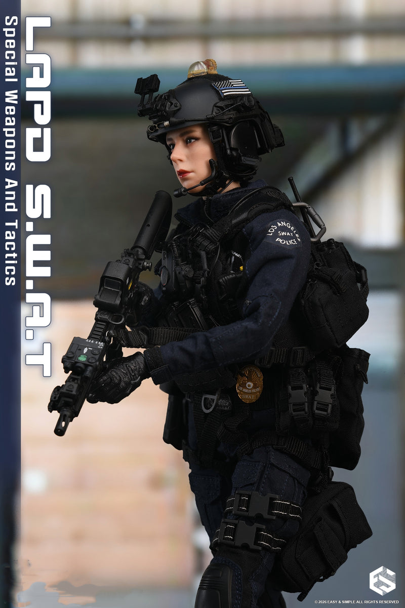 Load image into Gallery viewer, PREORDER DEPOSIT - LAPD S.W.A.T Special Weapons and Tactics Ver B - MINT IN BOX
