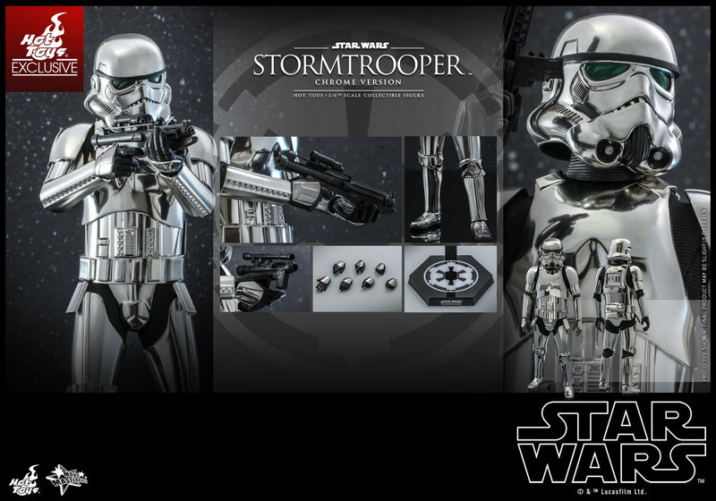 Load image into Gallery viewer, Star Wars - Stormtrooper Chrome Version - MINT IN BOX

