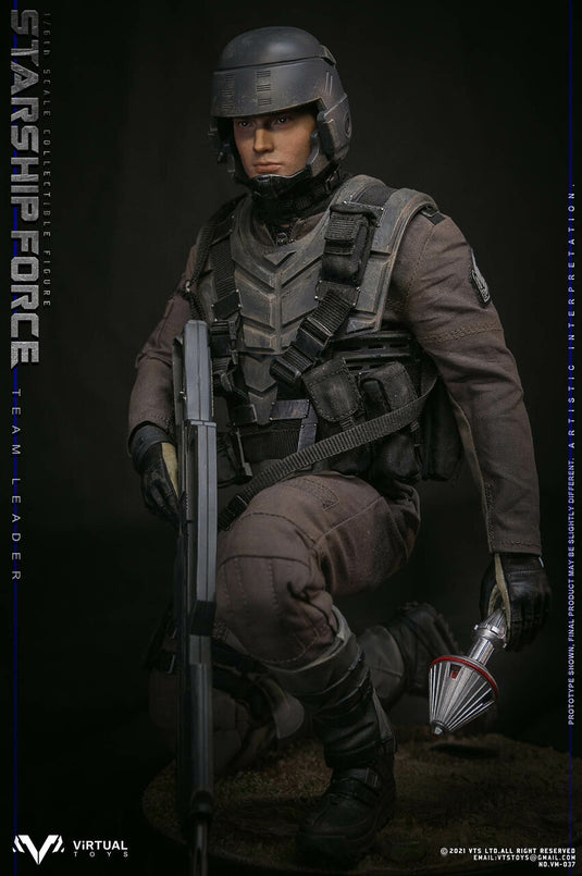 Starship Force - Team Leader & Lieutenant COMBO - MINT IN BOX