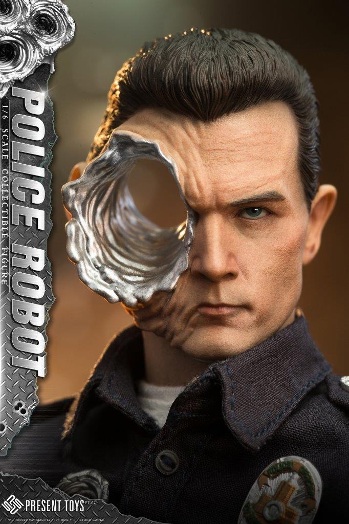 Load image into Gallery viewer, Police Robot T1000 w/Preorder Gift - MINT IN BOX
