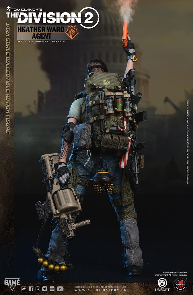 Load image into Gallery viewer, The Division 2 - Johnson, Dunne, &amp; Ward w/Robo Dog - MINT IN BOX
