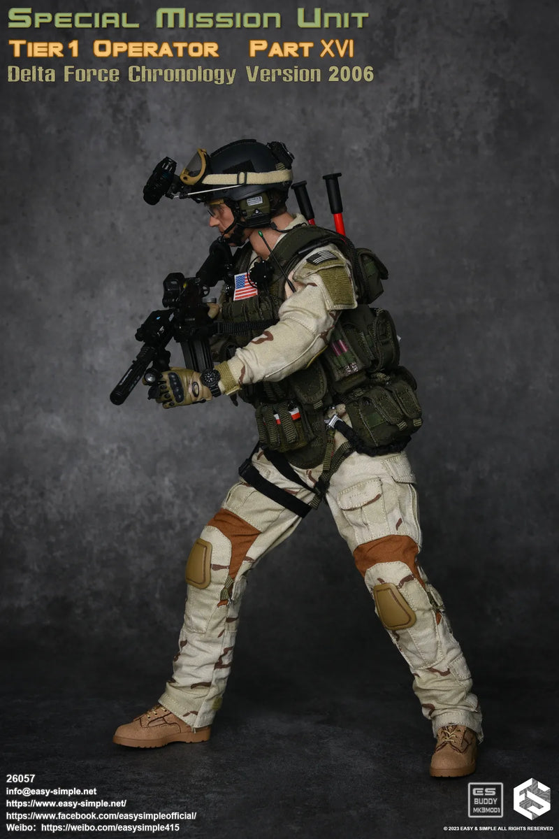 Load image into Gallery viewer, SMU Tier 1 Operator Part XVI Delta Force Chronology Version - MINT IN BOX - 26057

