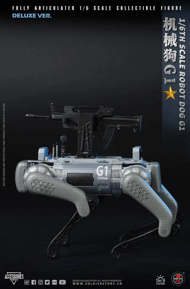 Load image into Gallery viewer, PLA AF AB Comm. Spec. Ver. w/Robot Dog G1 Dx Ver. - MINT IN BOX
