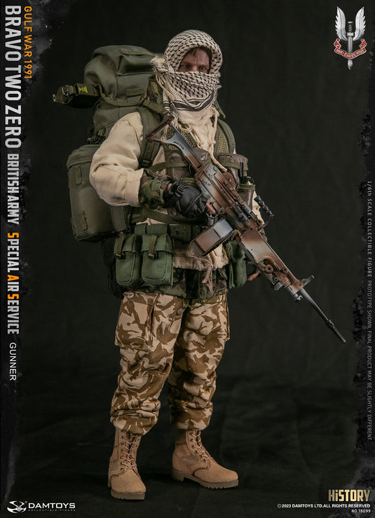 Bravo Two Zero - Gulf War 1991 British Army SAS Gunner - MINT IN BOX