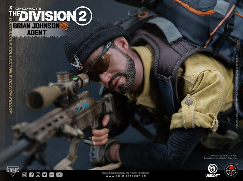 Load image into Gallery viewer, The Division 2 - Agent Brian Johnson Deluxe Ver. - MINT IN BOX
