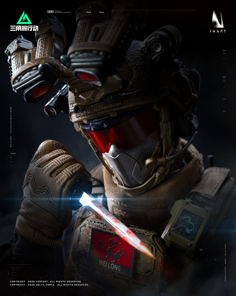 Load image into Gallery viewer, PREORDER DEPOSIT - Delta Force Vyron - MINT IN BOX
