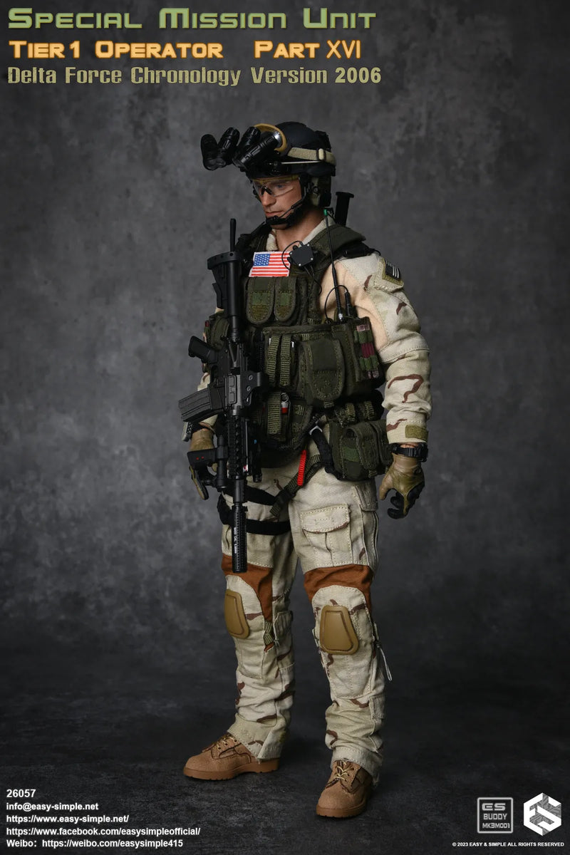 Load image into Gallery viewer, SMU Tier 1 Operator Part XVI Delta Force Chronology Version - MINT IN BOX - 26057
