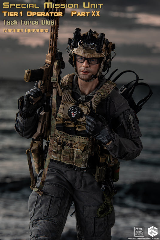 PREORDER DEPOSIT - SMU Tier1 Operator Part XX Task Force Blue Maritime Operation Ver C Limited - MINT IN BOX