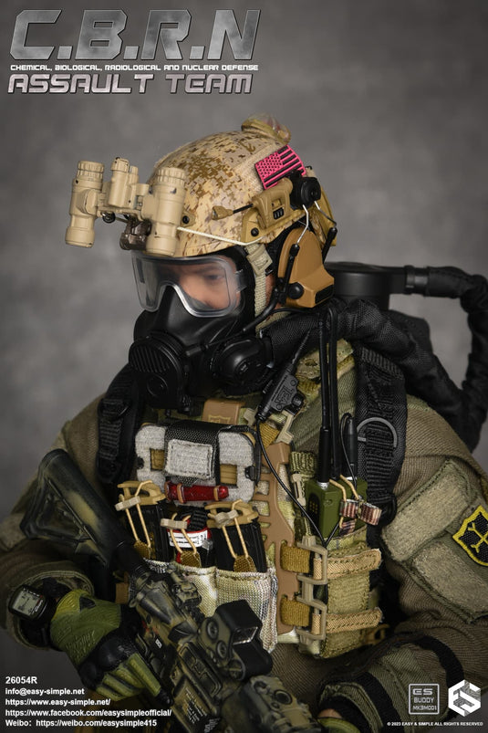 C.B.R.N Assault Team Version R - MINT IN BOX - 26054R